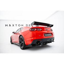 Carbon Spoiler With Internal Brackets Uprights Chevrolet Camaro SS Mk6 Facelift