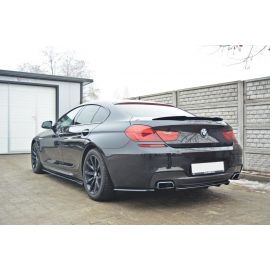 Hinten Splitter BMW 6 Gran Coupe M-Pack (mit einem vertikalen Balken)