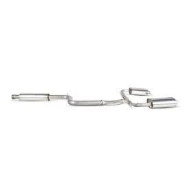 Resonated cat-back system Octavia vRS 2.0 TFSi OE Fitment