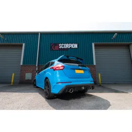 Cat-back system with no valves Focus MK3 RS Non GPF Model Only Indy