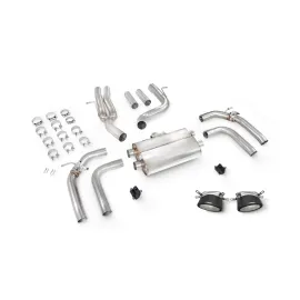 Non-Resonated Cat/GPF-back system with elec valves RS3 8Y Saloon Ascari RS