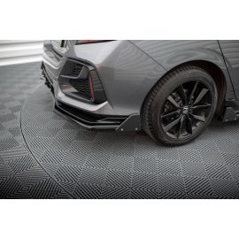Hinten Splitter V.1 (mit einem vertikalem balken) + Flaps Honda Civic Sport Mk 10 Facelift