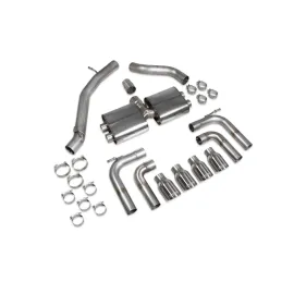 Non-resonated cat/gpf-back system without valves S3 Saloon 8V Daytona