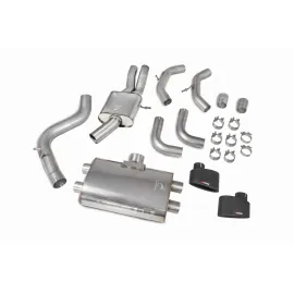 Resonated cat/gpf-back system without valves RS3 Saloon 8V (GPF and Non-GPF models) Ascari EVO