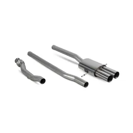 Non-resonated Mini Challenge cat-back system Cooper S R56 / R57 / R58 / R59 STW