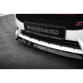 Front Diffusor V.6 + Flaps Ford Fiesta ST Mk7 Facelift
