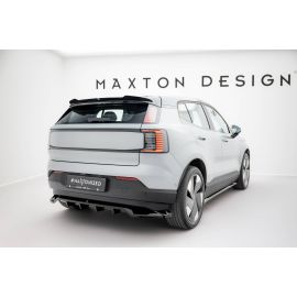 Hinten Splitter (mit einem vertikalem balken) Volvo EX30 Mk1