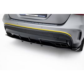Hinten Splitter (mit einem vertikalem balken) V.1 Mercedes-Benz GLA 45 AMG