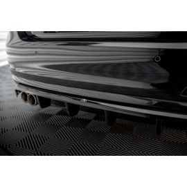 Hinten Splitter (mit einem vertikalem balken) BMW 4 Gran Coupe F36