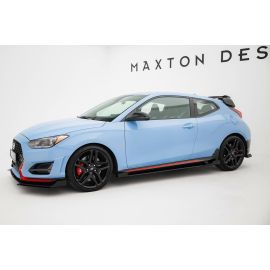 Street Pro Seitenschweller Diffusor + Flaps Hyundai Veloster N Mk2