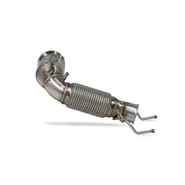 Downpipe with a high flow sports catalyst M135i xDrive (F40) GPF model