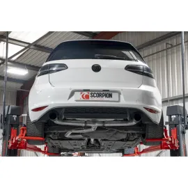 Cat-back gti style system Golf MK7 GTD 185PS Daytona (twin) Ceramic