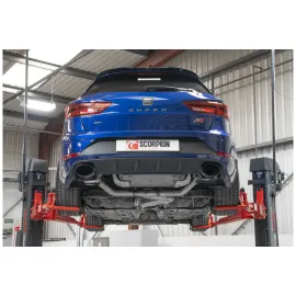 Non-resonated gpf-back system Leon Cupra ST 300 4Drive EVO R Ceramic