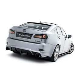 Heck Diffusor Seite Lexus IS F-Sport Mk2 (XE20) Facelift