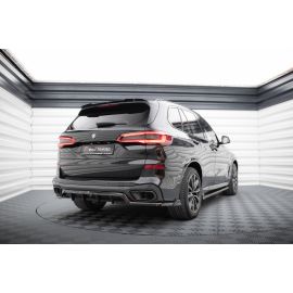 Hinten Splitter (mit einem vertikalem balken) BMW X5 M-Pack G05