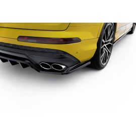 Hinten Splitter (mit einem vertikalem balken) Audi Q7 / SQ7 Mk2 (4M) Facelift