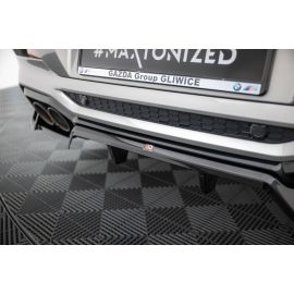 Hinten Splitter (mit einem vertikalem balken) BMW X4 M F98