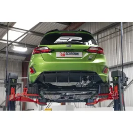 Predator GPF-back system with electronic valve Fiesta ST MK8.5 Ascari