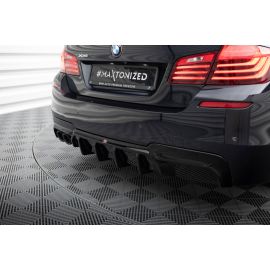 Heckansatz V.2 BMW 5 M-Pack F10 / F11 (Version mit einseitigem DoppelAuspuff)