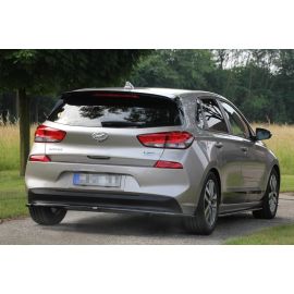Hinten Splitter (ohne vertikalem balken) Hyundai I30 Mk3 Hatchback