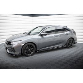 Seitenschweller Diffusor + Flaps Honda Civic Sport Mk10