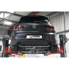 Resonated Predator Cat-back System Golf Mk6 Gti 2.0 Tsi & Edition 35 Ascari