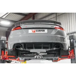 Resonated cat/gpf-back system with valves TTRS MK3 Coupe (GPF and non GPF models) Ascari EVO