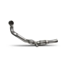 Downpipe with high flow sports catalyst S1 2.0 TFSi Quattro