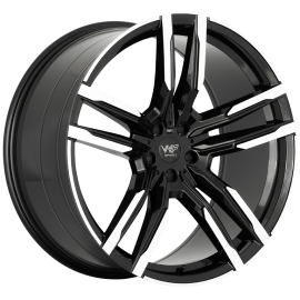 WP Wheels 869 Glanz-Schwarz Frontpoliert