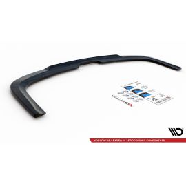 Hinten Splitter (mit einem vertikalem balken) Volkswagen Caddy Mk4