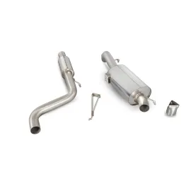 Resonated cat-back system Corsa D VXR VXR Trim