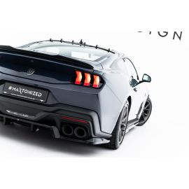 Hinten Splitter (mit einem vertikalem balken) Ford Mustang Dark Horse Mk7