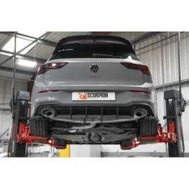 Non-resonated GPF-back system Golf MK8 / MK 8.5 GTi Clubsport EVO