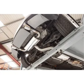 Resonated cat-back system with electronic valves TT MK3 2.0 TFSi Quattro Coupe Non GPF Model Only Daytona