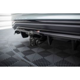 Hinten Splitter (mit einem vertikalem balken) Audi A6 / S6 / RS6 Allroad C8