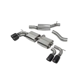 Resonated cat/gpf-back system without valves S3 3-Door/Sportback 8V Ascari