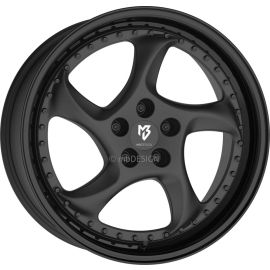 MB TURBO S Schwarz Stumpfmatt/Schwarz Glänzend
