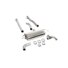 Non-resonated cat-back system with valve A-Class A45 AMG 4Matic OE Fitment