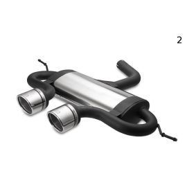 Auspuff Endachalldampfer Exhaust Volkswagen Golf 6 / V R32 / Scirocco 3