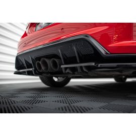 Hinten Splitter (mit einem vertikalem balken) V.1 Honda Civic Type-R Mk 11