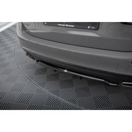 Hinten Splitter (mit einem vertikalem balken) BMW 5 G30 / G31 Facelift