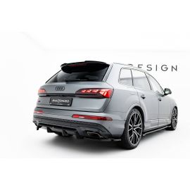 Hinten Splitter (mit einem vertikalem balken) Audi Q7 / SQ7 / Q7 S-Line S-Line Mk2 Facelift 2
