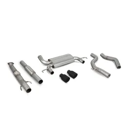 Resonated cat-back system Corsa E VXR Daytona Ceramic
