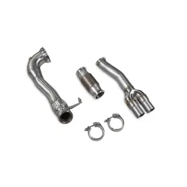 Downpipe with sports catalyst RS3 8V Pre-Facelift
