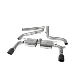 Non-resonated cat-back with electronic valve i30N Performance Non GPF Model Only Indy Ceramic