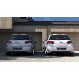 Heckschürze Volkswagen Golf 6 MIT 2 Auspuff