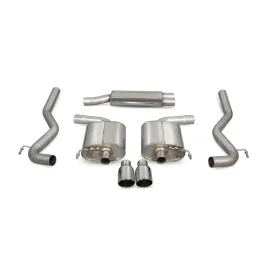 Resonated cat-back system Mustang 2.3T Non GPF Model Only Daytona