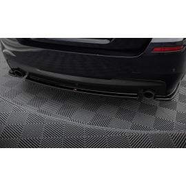 Hinten Splitter BMW 5 F11 M-Pack (mit zwei Einzel Auspuffendrohr)