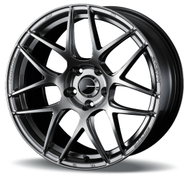 WEDS Wheels SA-27R Latinum Silver Black