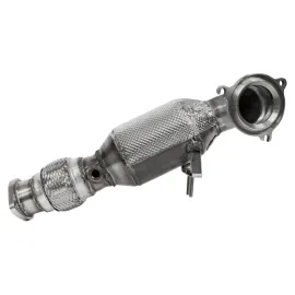 HJS Vorderrohr mit Sportkat (mit ECE Zulassung) Ford Fiesta ST 1.6T (JA8) 134KW/Euro 5&6 / Ø63.5mm